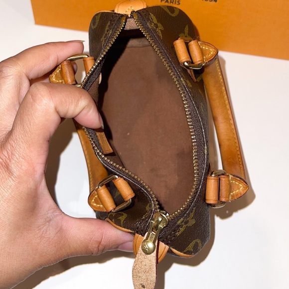 Vintage Luis Viutton Nano Speedy Rare Find Womens HandBag - Picture 7 of 15